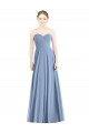 Online Strapless Sweetheart Chiffon Bridesmaid Dress UK