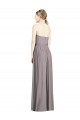 Online Sweetheart Neckline Long Full Length Chiffon Bridesmaid Dress UK
