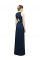 Online Sleek Halter Neck Chiffon Bridesmaid Dress  UK