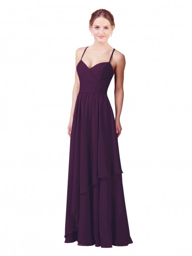 Online Roman Style Luxe Chiffon Bridesmaid Dress UK