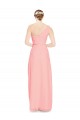 Online One Shoulder Sweetheart Neckline Long Chiffon Bridesmaid Dress UK