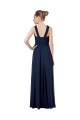 Online Long Chiffon Bridesmaid Dress V-Neck Top UK