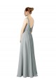 Online Figure Flattering Chiffon Bridesmaid Dress with Beaded Detail UK