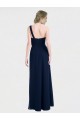 Online Full Length Long Chiffon Bridesmaid Gown with Sweetheart Neckline UK