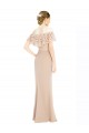 Online Off the Shoulder Sleeves Sheath Chiffon Bridesmaid Dress / Prom Dress UK