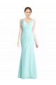 Online Ruched Bodice Sweetheart Chiffon Bridesmaid Dress with Lace Back UK