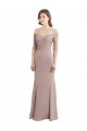 Online Sweetheart Neckline Long Sleeves Lace Bridesmaid Dress UK