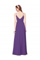 Online High Halter Chiffon Bridesmaid Dress with Keyhole UK