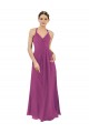 Online Sassy Chiffon Bridesmaid Dress with Halter Neckline UK