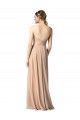 Online Luxe Chiffon Bridesmaid Dress with Sweetheart Neckline and Shirred Bodice UK