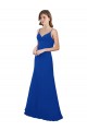 Online Softly Flared Chiffon Bridesmaid Dress with Sweetheart Neckline UK