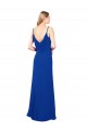Online Softly Flared Chiffon Bridesmaid Dress with Sweetheart Neckline UK
