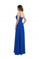 Online One Shoulder A-Line Chiffon Bridesmaid Dress with Pleated Bodice UK
