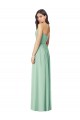 Online Draped Sweetheart Strapless Long Chiffon Bridesmaid Dress UK