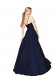 Online Sweetheart High Neck Sequin Top Long Chiffon Bridesmaid Dress / Prom Dress UK