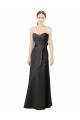 Online Strapless Lace Bridesmaid Dress with Sweetheart Neckline UK