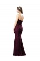 Online Fitted Long Lace Bridesmaid Dress with Sweetheart Neckline UK