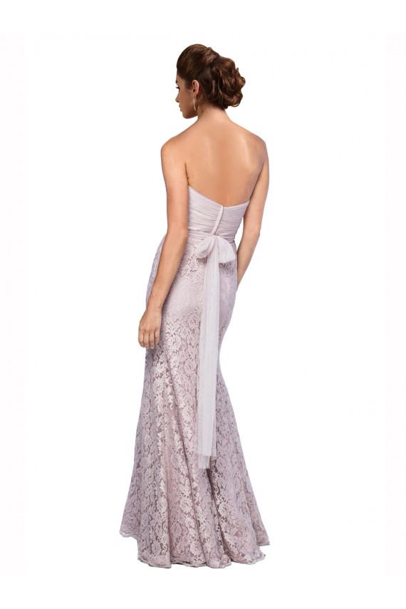Online Floor Length Fitted Sweetheart Lace Bridesmaid Dress / Prom Dress UK