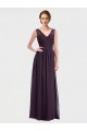 Online V-Neck Bridesmaid Dress with Corded Lace Bodice UK