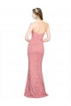 Online Fitted Sweetheart Mermaid Lace Bridesmaid Dress / Prom Dress UK