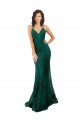 Online Black Tie Sleek Fishtail Shaped Long Lace Bridesmaid Dress / Prom Dress UK