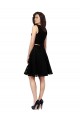 Online Two Piece Short Lace Cocktail Bridesmaid Dress with Jewel Neckline UK