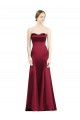 Online Sweetheart Neckline Bridemaid Dress with Hips Seamed Detail UK