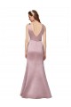 Online Sexy Formal Satin Bridesmaid Dress / Prom Dress with Side Cutouts UK