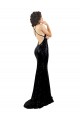 Online Sleek Fishtail Shaped Open Back Formal Sequin Bridesmaid Dress / Prom Dress UK