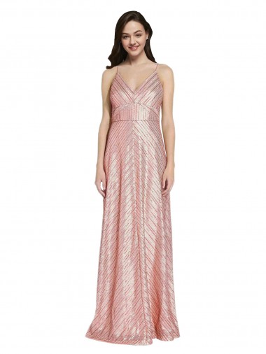 Online High Neck Low Back Sparkling Formal Sequin Bridesmaid Dress / Prom Dress UK