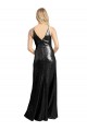Online Full Length A-Line Formal Sequin Bridesmaid Dress / Prom Dress with Spaghetti Straps V-Neckline UK