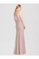 Online High Neck Cutout Halter Trumpet Bridesmaid Dress UK