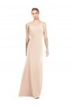 Online V-Spaghetti Strap Open Back Bateau Neck Trumpet Bridesmaid Dress / Prom Dress UK