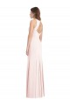 Online Diamond Cutout Back Trumpet Bridesmaid Dress / Prom Dress with Front Slit UK