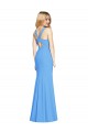 Online Flattering Trumpet Long Sleeveless Bridesmaid Dress / Prom Dress with Open Back UK