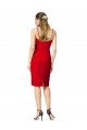 Online Sleeveless Sheath Sweetheart Neckline Formal Crepe Bridesmaid Dress / Prom Homecoming Dress UK