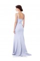 Online Sweetheart High Neck Sleeveless Formal Crepe Bridesmaid Dress / Prom Dress UK