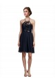 Online High Neck Illusion Bodice Bridesmaids Dress UK