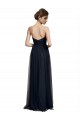 Online Strapless Sequined Lace Long Bridesmaid Dress with Pleats UK
