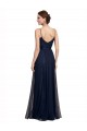 Online Spaghetti Strap Tulle Bridesmaids Dress with Ballerina Neckline UK