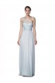 Online One Shoulder Illusion Tulle Bridesmaid Dress with Knot Detail UK