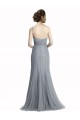 Online One Shoulder Tulle Fit and Flare Bridesmaid Dress UK
