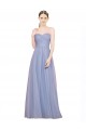 Online Strapless Sweetheart A-Line Tulle Bridesmaid Dress with Low Back UK