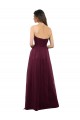 Online Strapless Tulle A-line bridesmaid dress with pleated top UK