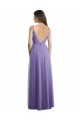 Online Sweetheart Deep V-Back Tulle Bridesmaid Dress with Draped Bodice UK