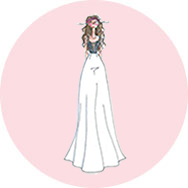 Online A-Line Wedding Dresses UK